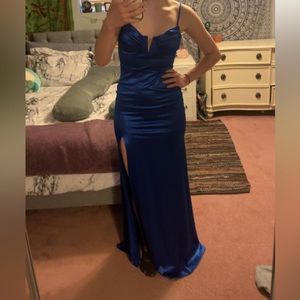 Blue Prom Dress